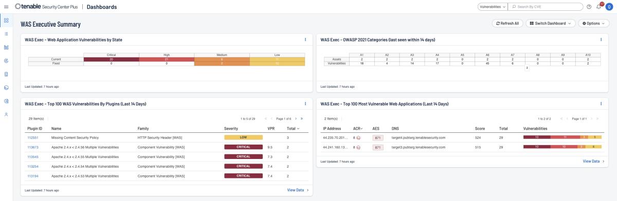 Tenable Security Center gets WAS integration